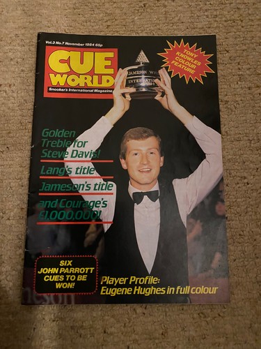 Cue world snooker - cue, magazine
