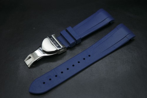22mm blue rubber watch - 22mm,