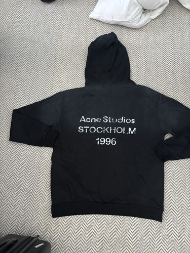 Acne studios hoodie black - studios,