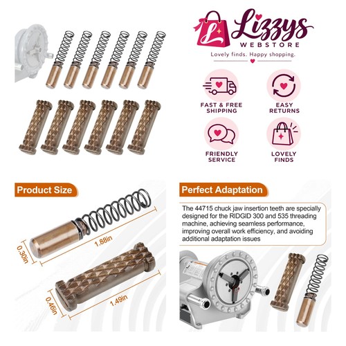 Lightweight 44715 front jaw - lightweight,