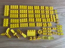 Vintage 1990’s Yellow Lego slim bricks x 68 