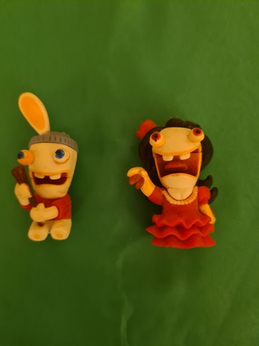 Two raving rabbids - two,