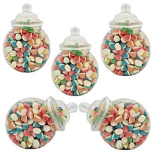 Plastic sweet jars small - 5,