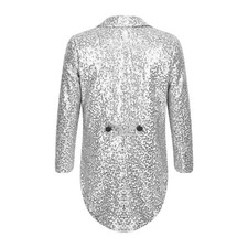 Boys Sequins Tailcoat Jacket