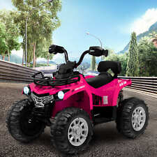 Toddler Ride on Vehicle Toy Kids’ Ride On ATV 4 Wheeler 12V-Pink