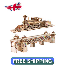 DIY Wooden Car Assembly Model