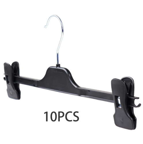 10pcs black plastic trouser - plastic,