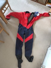 Crewsaver - Breathable Hyperdry Neo DRYSUIT LARGE - Euro 52 Red/Navy Blue