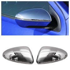 For NISSAN QASHQAI 2006 to 2013 Chrome Mirror Cover (Half) 2 pcs STAINLESS STEEL