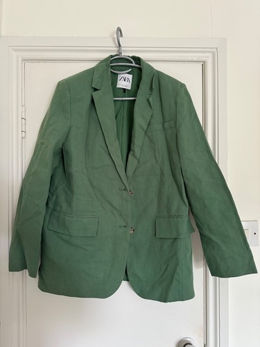 Zara green oversize style - green,