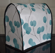 Food Mixer cover for Kitchenaid /Kenwood KMix Blue Cotton vinyl fabric