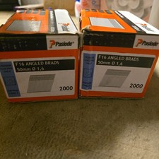 2 box's of Paslode F16 Angled