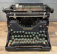 Underwood 5 Typewriter Early 1900s 🔥 Needs TLC Beautiful Piece
