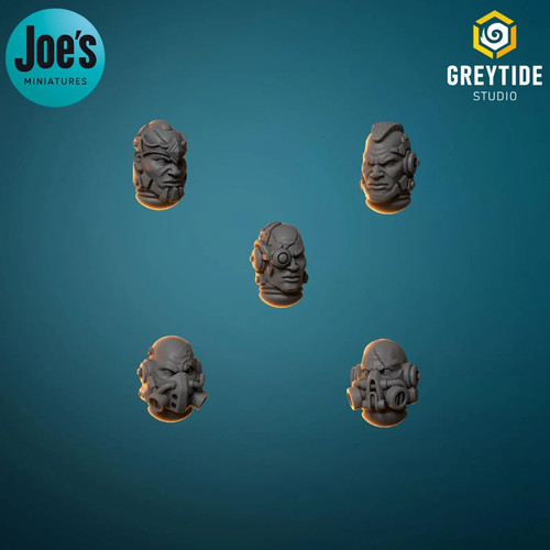 Heads set 1 anvil - x,