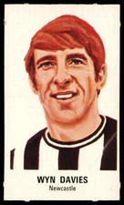 The Sun - 'Football Strips of the 1st Division' #13 - Wyn Davies (Newcastle U...
