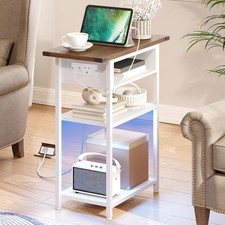HOOBRO Narrow Bedside Table