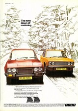 Original 1973 Advert for FIAT