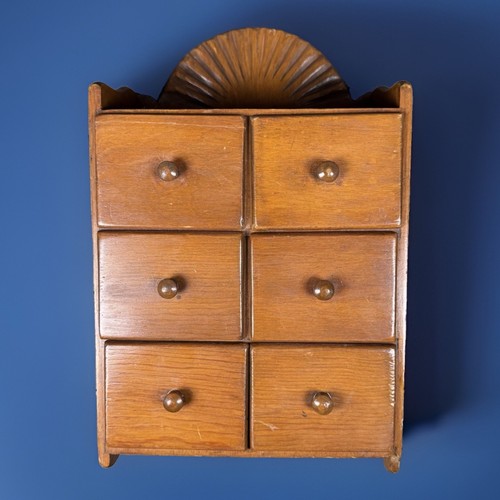 Vtg wooden apothecary spice - vtg,