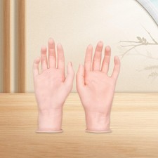 Hand Mannequin Model, Silicone Practice Hand Jewelry Hand Display Holder