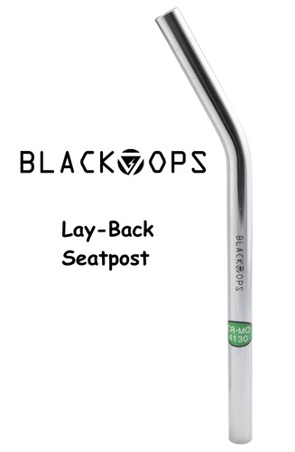 Seatpost black ops old school - seatpost, black-ops