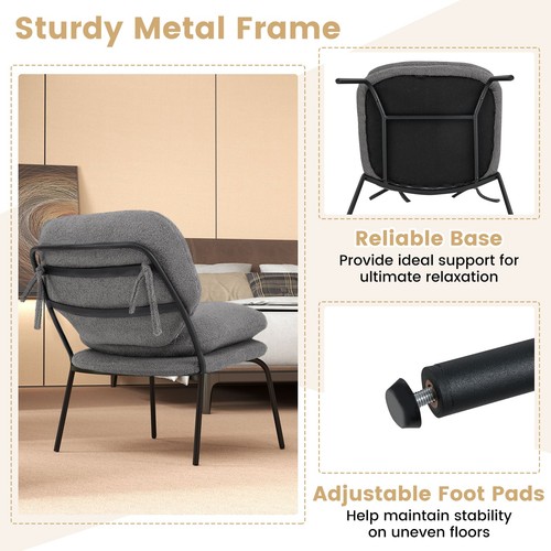 Armless accent chair - armless,