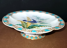 Antique Hand-Painted Pedestal