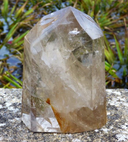 Large smoky quartz - smoky,