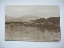 Lamlash postcard, Arran – Old Pier & Village. Near Brodick, Whiting Bay, Corrie.