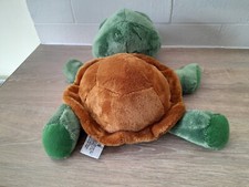 Lovely Russ Berrie Shecky Lil' Peppers Turtle Soft Toy Plush Material  Vintage