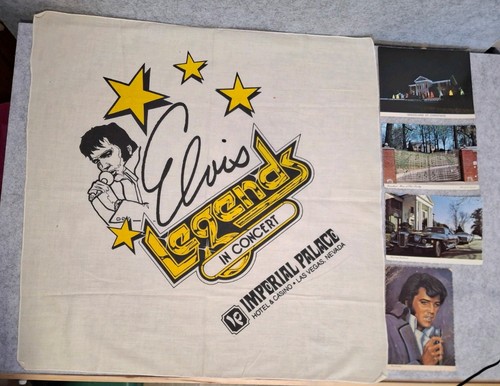 Elvis scarf postcards - elvis,