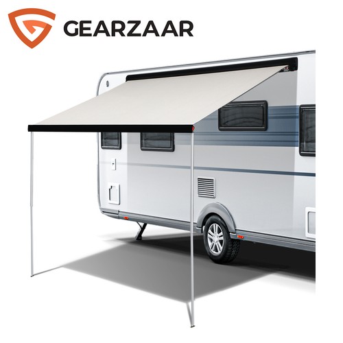 Electric campervan awning - campervan, rv