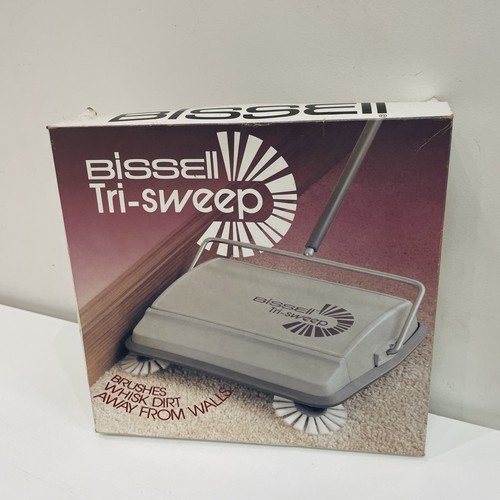 Vintage bissel carpet sweeper - bissel,