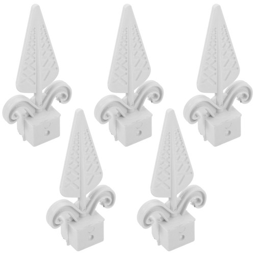 Pcs plastic fence finials - fence,