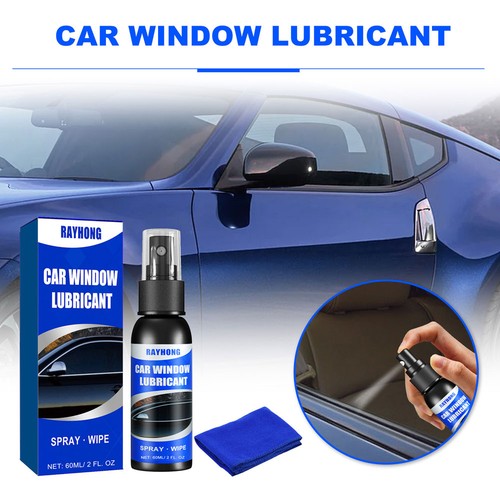 Car window lubricant - car, noise