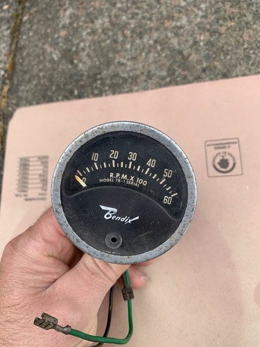 Bendix vintage tachometer - bendix,