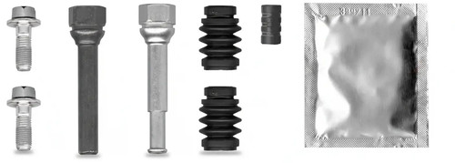 Brake caliper guide kit