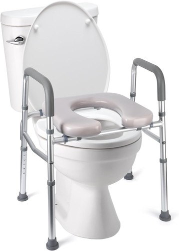 Raised toilet seat stand - raised,