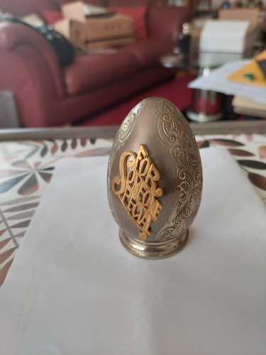 Cavalier silver plated egg - cavalier,