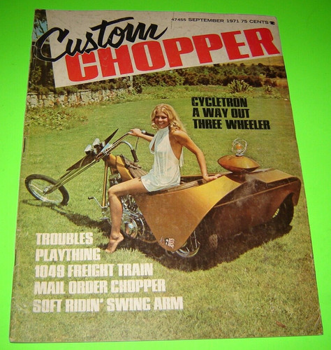 1971 sept custom chopper - 1971,