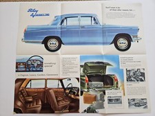 RILEY 4 72 SALES BROCHURE 1962