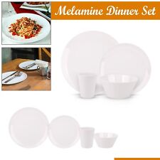 16 Piece White Melamine