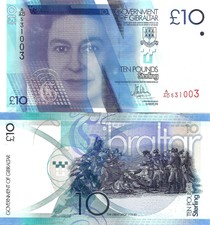 Gibraltar 10 pounds 2016 P-36b