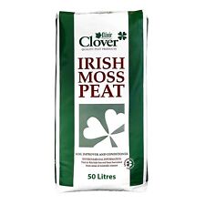 Irish Moss Peat 100% Sphagnum Natural Soil Compost Conditioner | 50L Bag