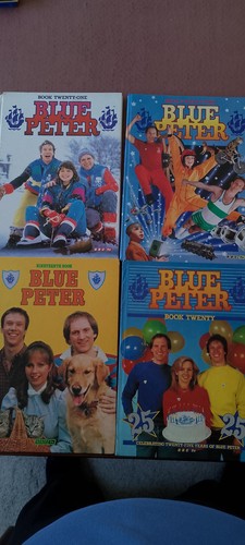 Blue peter annuals books - 4,