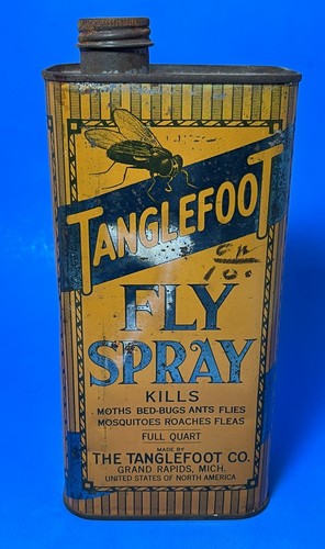 Vintage tanglefoot fly - vintage,
