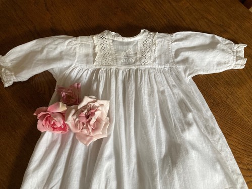 Edwardian baby christening - baby's,