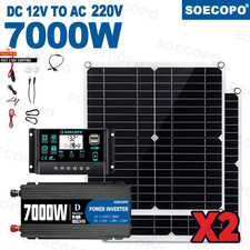 7000W Portable Solar Power Kit
