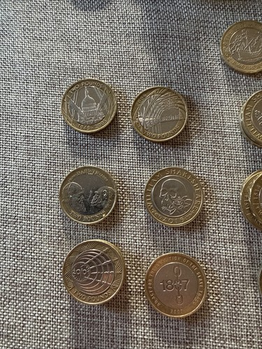 Coins collection two - two, pound