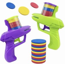 2pcs Set Foam Disc Launcher