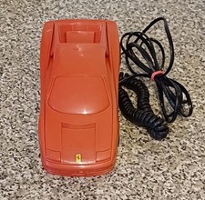 Vintage Red Ferrari Testarossa 1980s BETACOM Model CP/6 Landline Telephone Phone